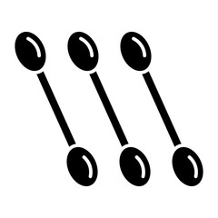 Applicator glyph icon