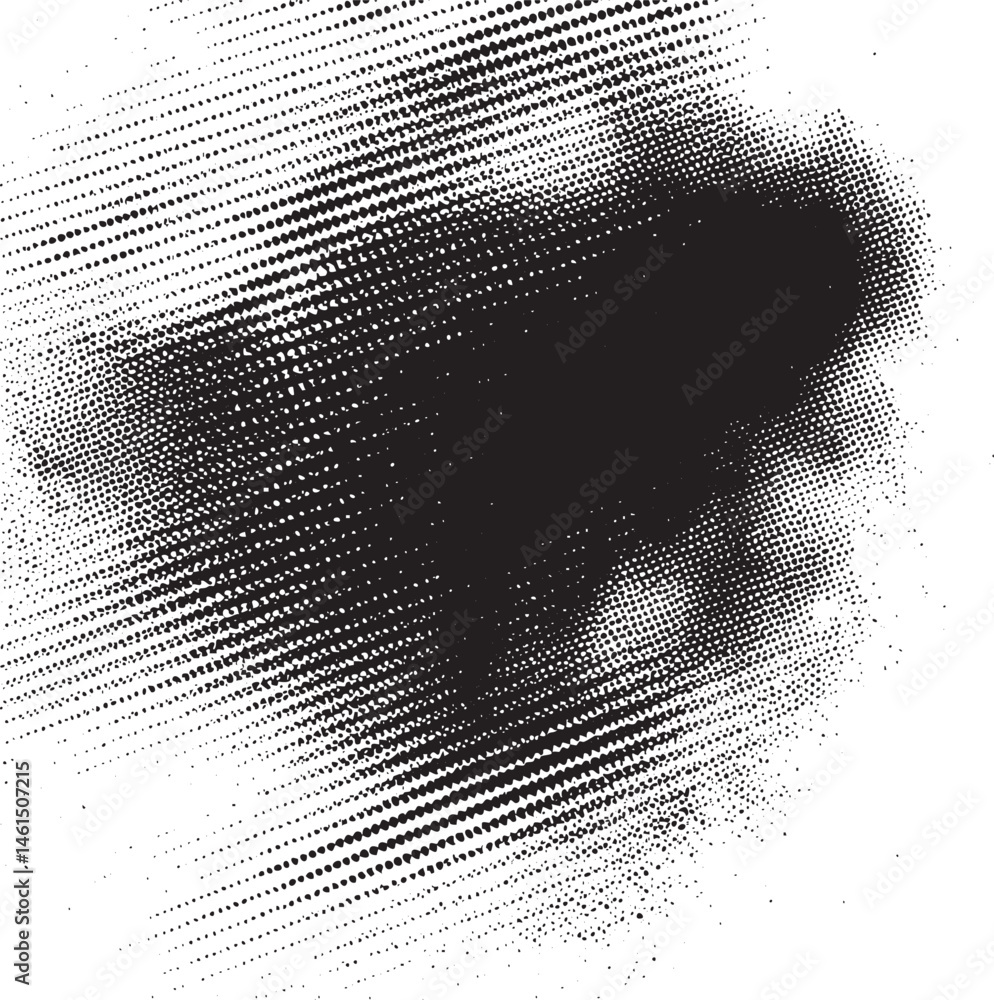 Poster a dynamic blurred shape emerges from a dense network of radiating lines.