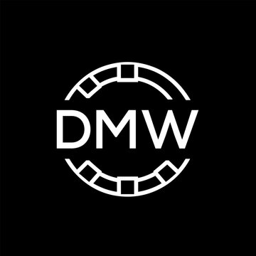 WebDMW letter logo. DMW blue image on white background. DMW Monogram logo design for entrepreneur and business. DMW best icon.
