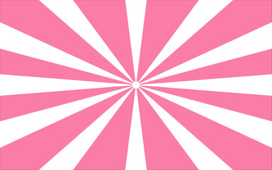 ワイドサイズの可愛い放射光イラスト背景