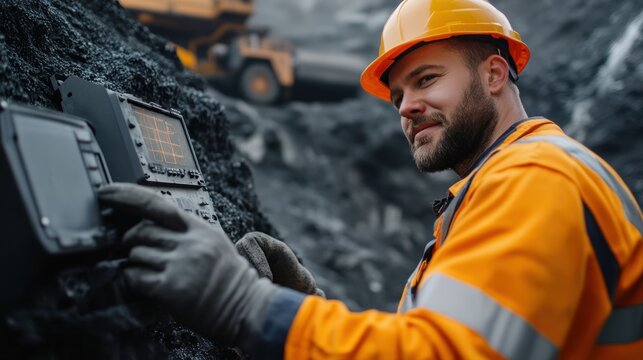 Miner Operating Device at Coal Mine