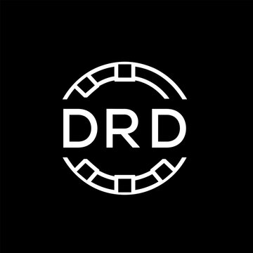 WebDRD letter logo. DRD blue image on white background. DRD Monogram logo design for entrepreneur and business. DRD best icon.
