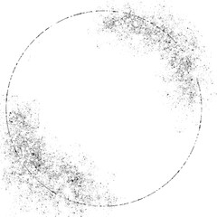 Silver png glitter frame glitter particles, shining gold sparks wave background.Silver frame glow and shimmering sparkles shine, abstract golden bright sparks in wave motion.