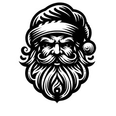 Fototapeta premium vector illustration santa claus