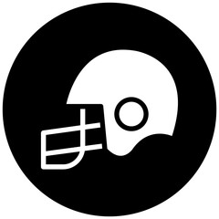 Rugby Helmet Icon
