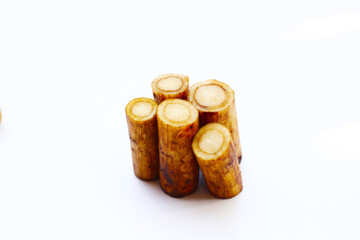 Fresh burdock roots or gobo roots