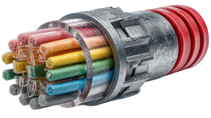 Car engine and electric guitar isolated objects on white