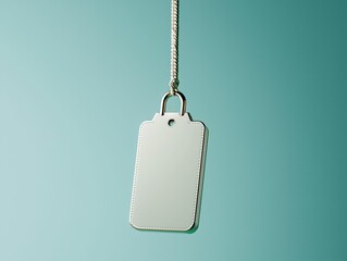 Fototapeta premium Blank Tag Mockup