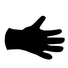 Rubber Glove Silhouette 