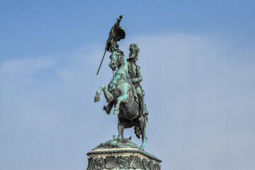 Obraz premium Austria. Vienna. Monument to Archduke Charles