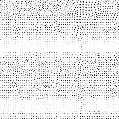 A seamless monochrome of evenly spaced dots creates a visually striking gradient.