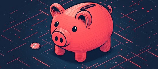 Digital Piggy Bank: Saving Money,  Financial Security, and Smart Investments