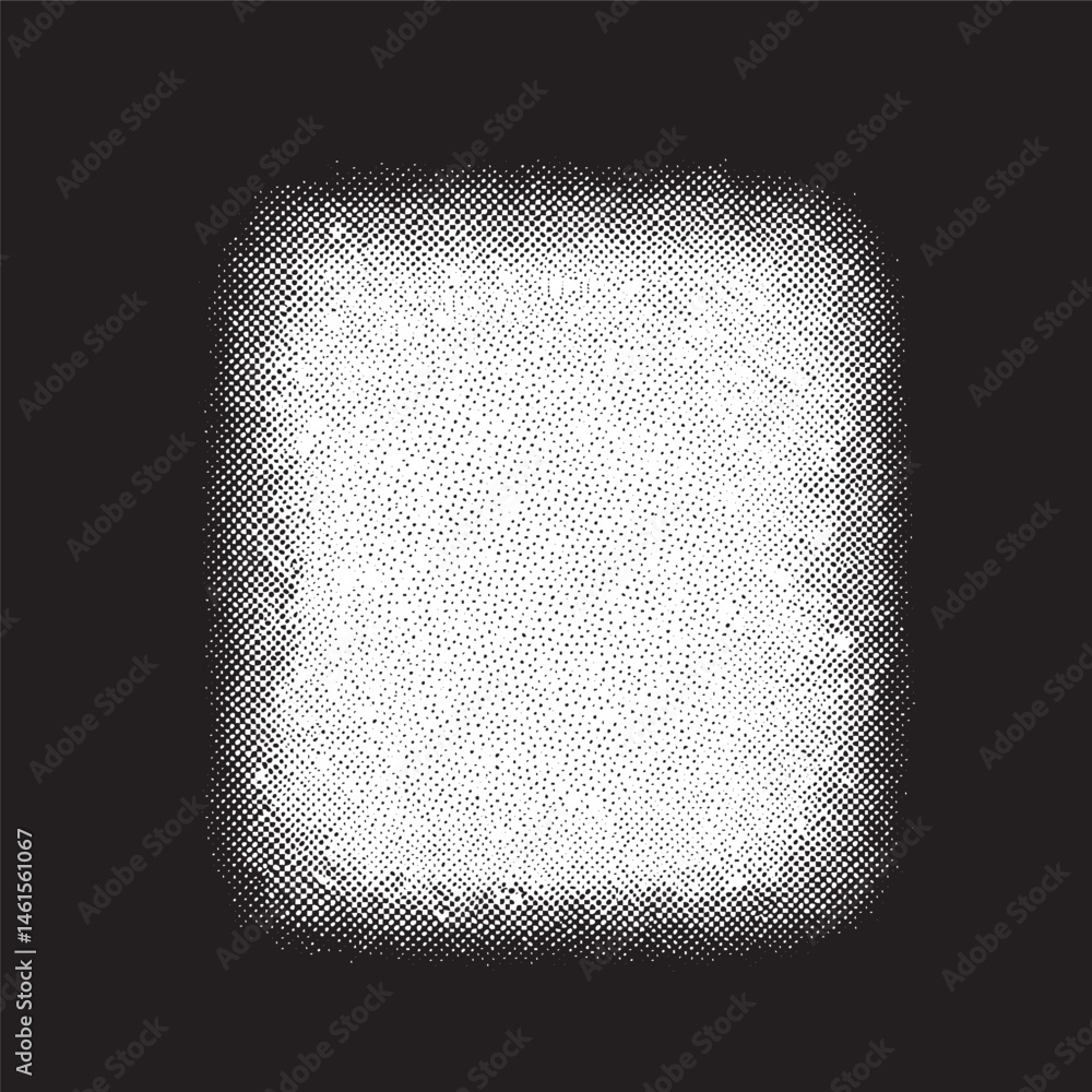 Aufkleber a textured white square with a subtle radial gradient effect.