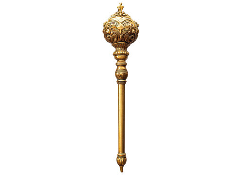 Ancient gold mace