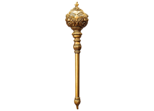 Ancient gold mace