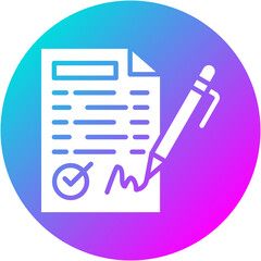 Proposal Writing Icon