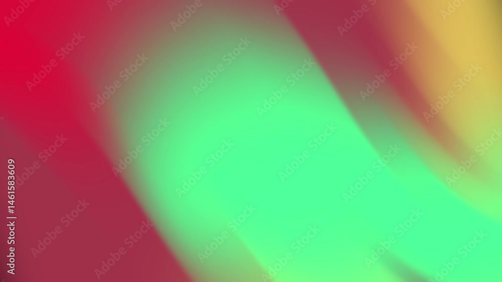 Aufkleber red and green gradient animation background. warm abstract flow in motion