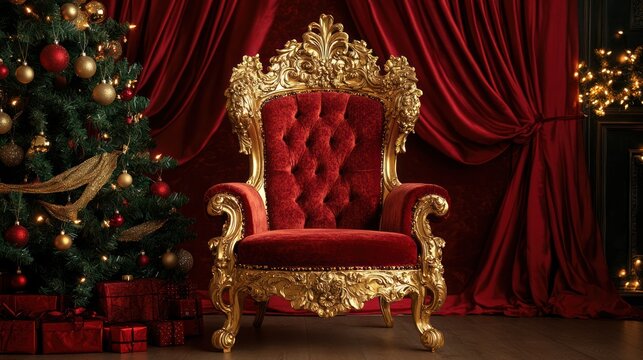 Royal Christmas Throne