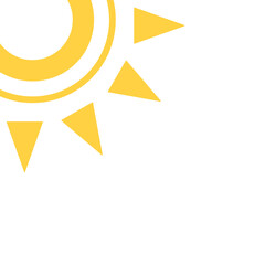 Sun Corner Illustration