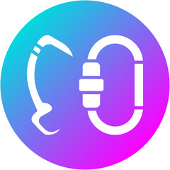Climbing Protection Icon