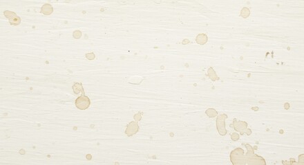 Fototapeta premium Splattered beige surface with random droplets brushstrokes
