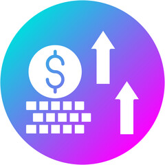 Economic Inflation Icon