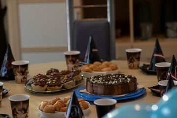 essen feier party kuchen teller fest