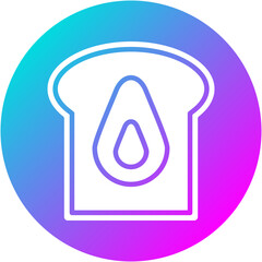 Avocado Toast Icon