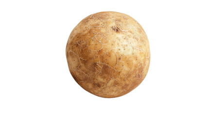 Fototapeta premium Fresh Potato Isolated on White