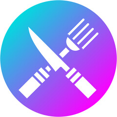 Crossed Fork and Knife Icon