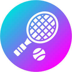 Tennis Racket Icon
