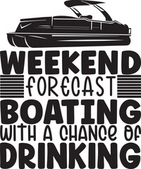 Weekend forecast boating with a chance of drinking