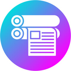 Printing Press Icon