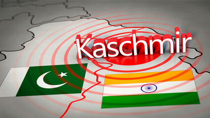 Kaschmir-Konflikt zwischen Pakistan und Indien