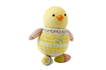 Adorable Yellow Chick Easter Greeting