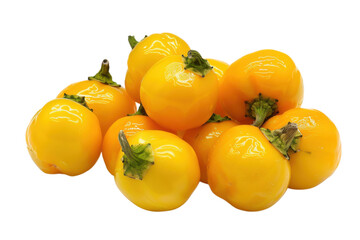Spicy Yellow Habanero Chili Pepper
