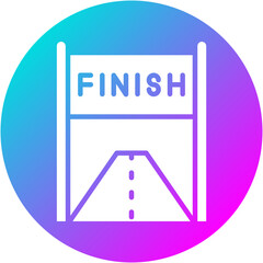 Finish Line Icon
