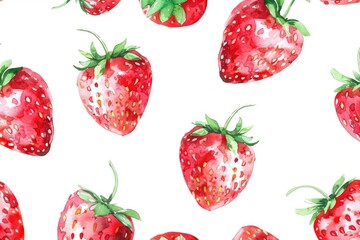 pattern background strawberry