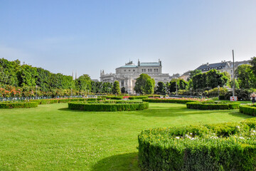 Obraz premium Austria. Vienna. Volksgarten. Parks and Gardens