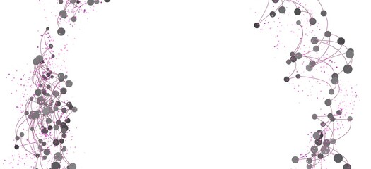 Abstract background image featuring a network of connected dots and lines. Ideal for technology, science, and communication concepts.