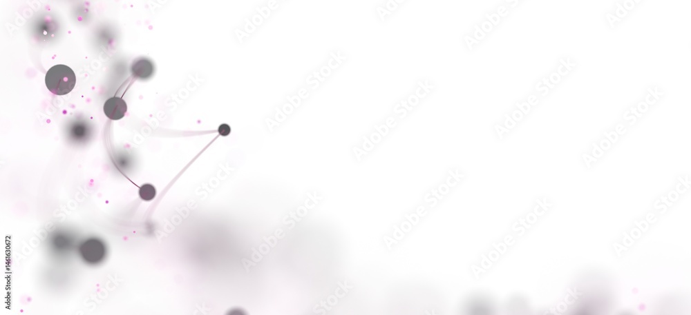 Poster Abstract background with network connection, dots and lines. Perfect for technology, science, and communication concepts.