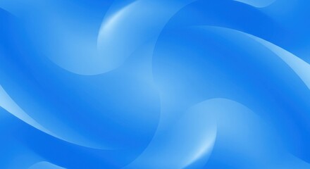 Azure Abstraction Luminous Waves in cerulean hue a liquid light dance