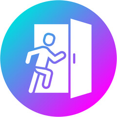 Emergency Exit Icon