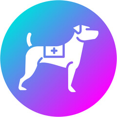 Rescue Dog Icon