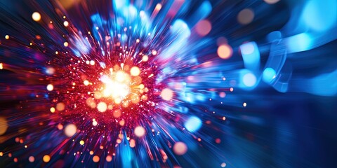 Naklejka premium god particle