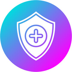 Obraz premium Health Shield Icon
