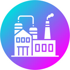 Industrial Plant Icon