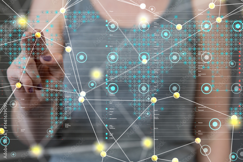 Poster global network and data exchanges