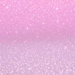 Sparkling Pink Glitter Background with Soft Gradient – Glamorous AI Generated Texture