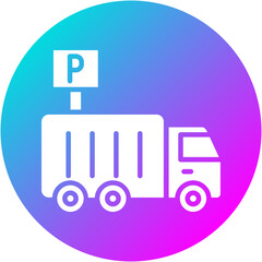 Trailer Parking Icon